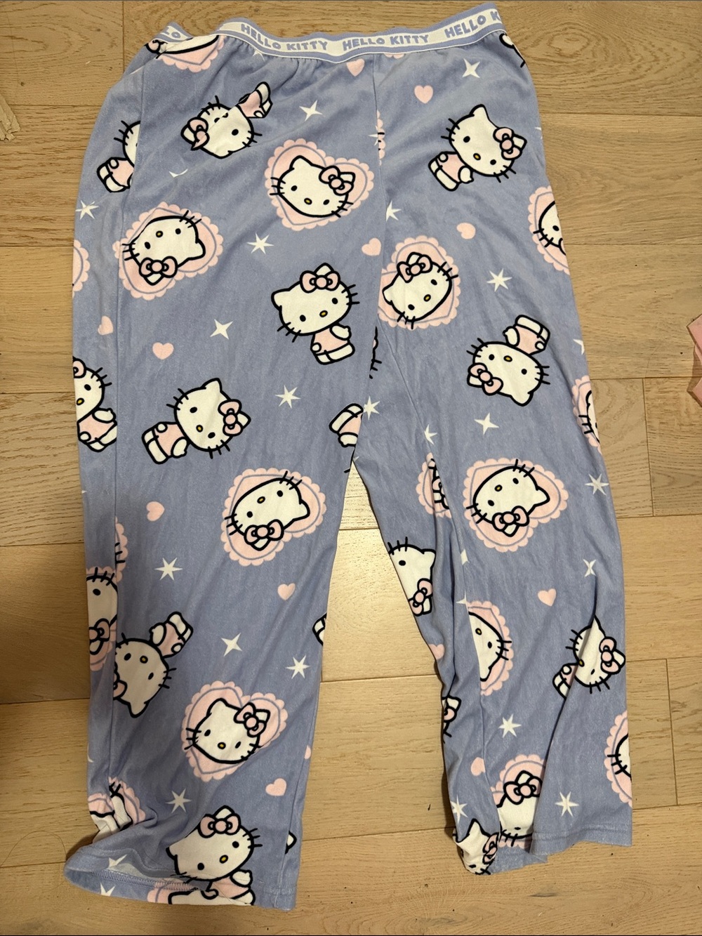 Sanrio Hello Kitty Lavender Fleece Sleep Pants Purple & Pink